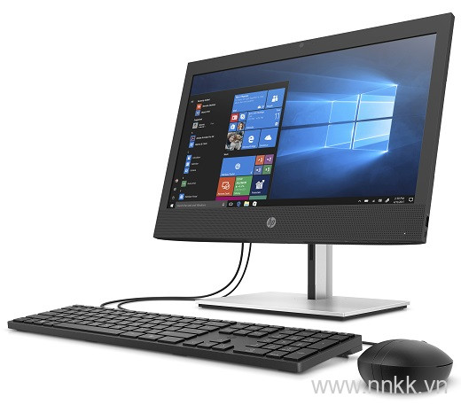 HP ProOne 400G6 AIO i5-10500(6*3.1) Ram 8GD4, 256GSSD - Monitor 23.8FHD_231F2PA