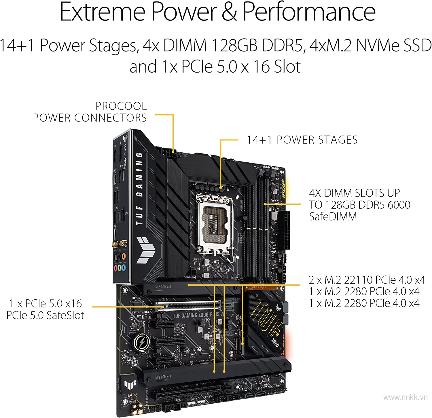 Mainboard ASUS TUF GAMING Z690-PLUS WIFI