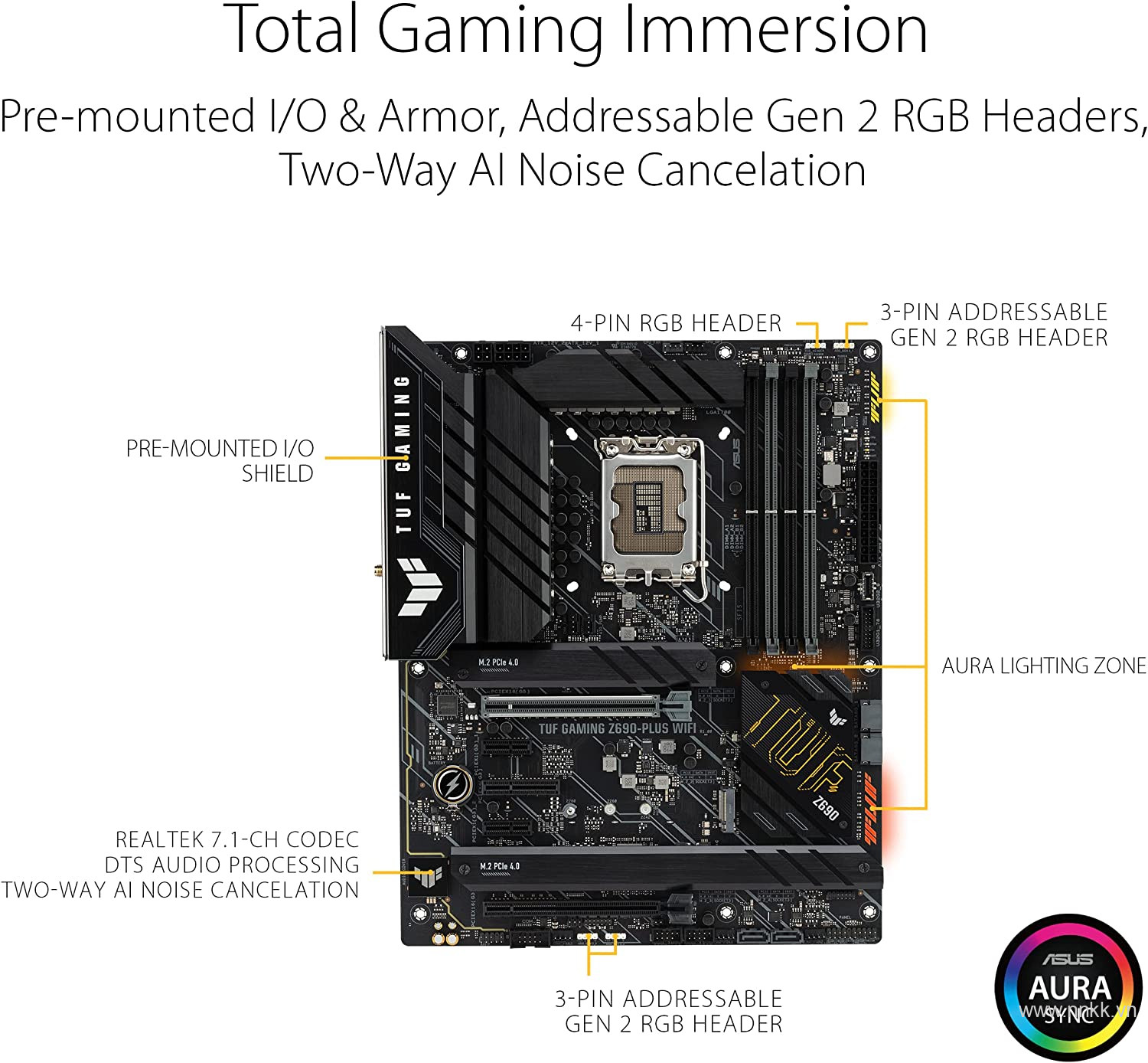 Mainboard ASUS TUF GAMING Z690-PLUS WIFI