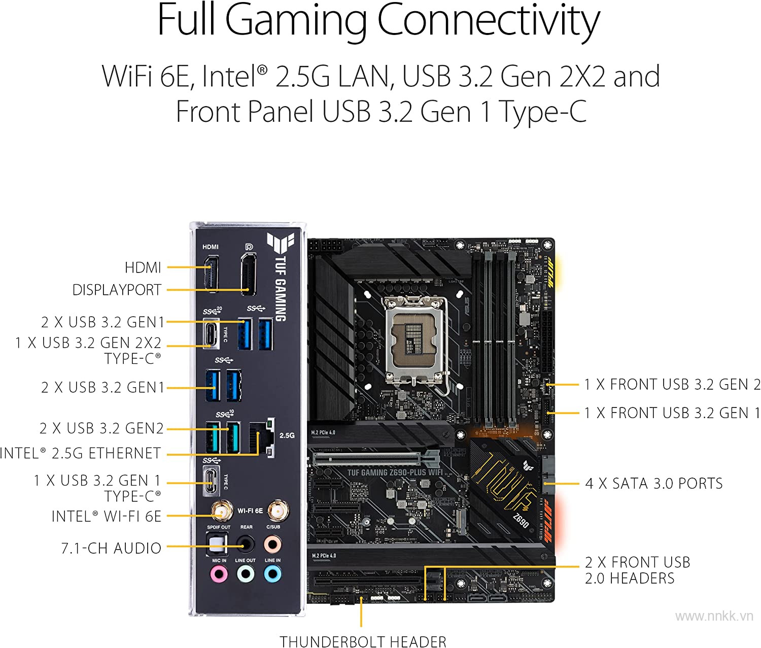 Mainboard ASUS TUF GAMING Z690-PLUS WIFI