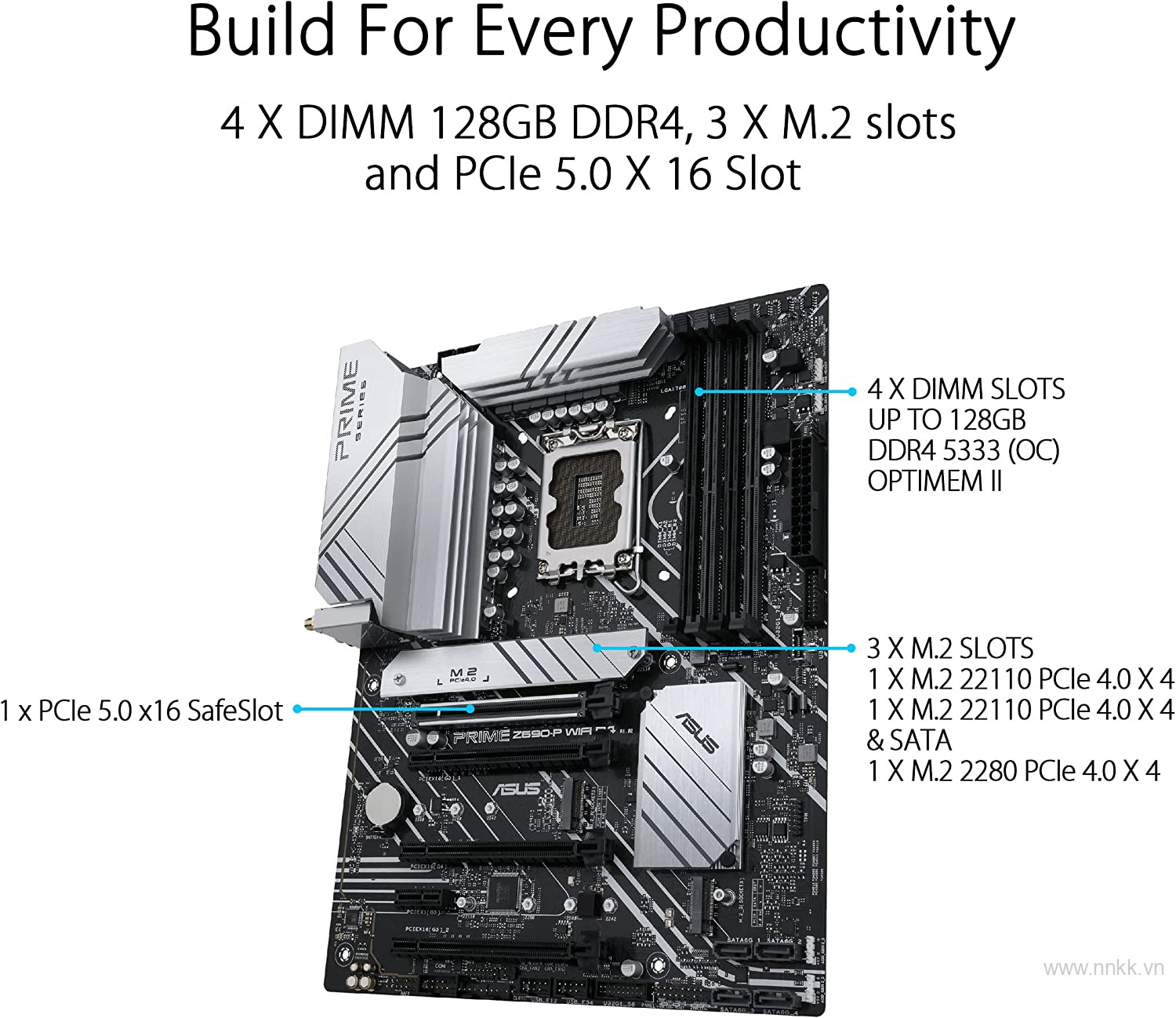 Mainboard ASUS PRIME Z690-P WIFI D4