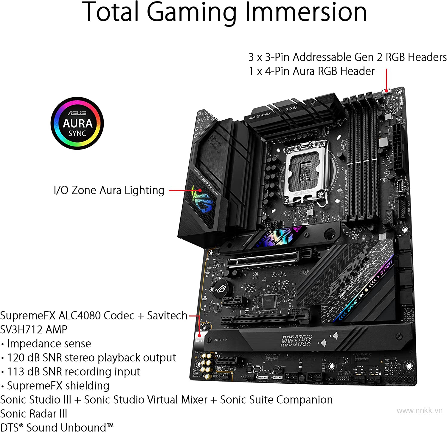 Mainboard ASUS ROG STRIX B760-F GAMING WIFI