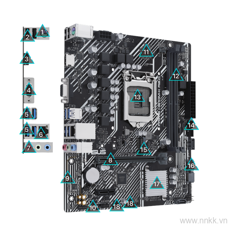 Mainboard ASUS PRIME H510M-K R2.0