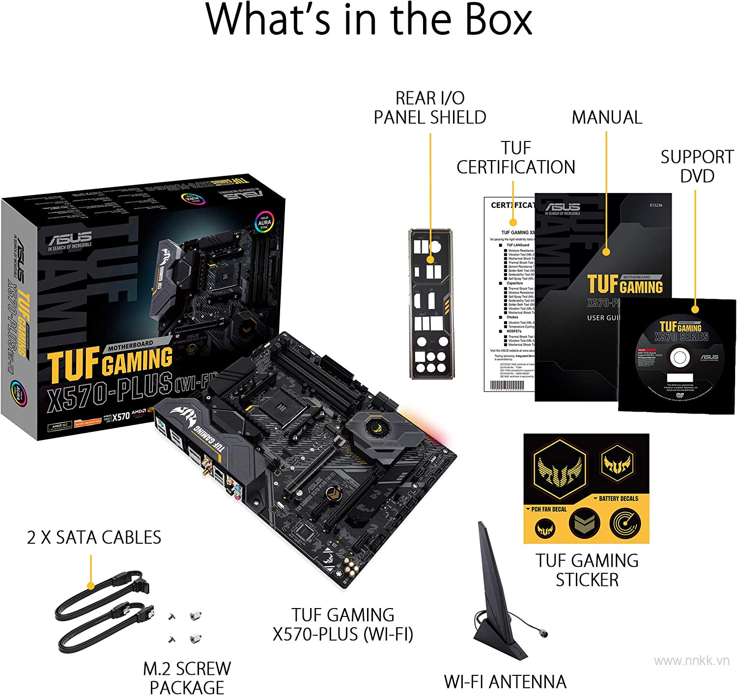 Mainboard ASUS TUF GAMING X570-PLUS (WI-FI)