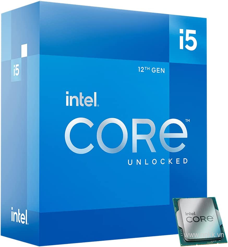 Bộ vi xử lý Intel Core i5-12400F Hàng chính hãng box