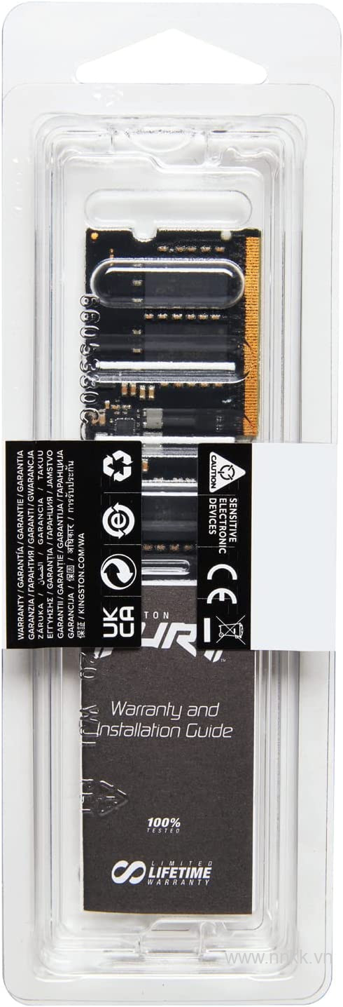 Ram Kingston 8GB 4800MT/s DDR5 CL38 SODIMM FURY Impact