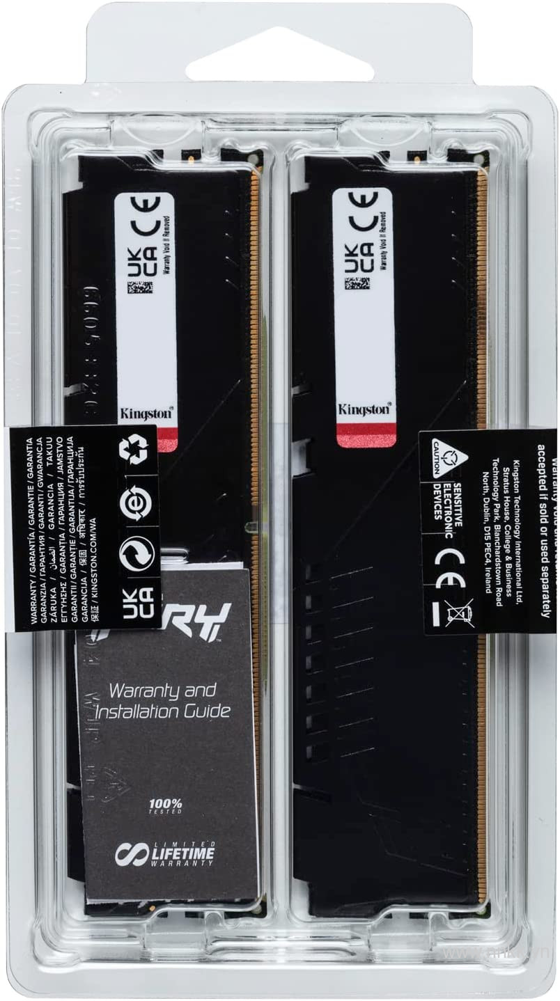 Ram Kingston32GB 4800MT/s DDR5 CL38 SODIMM FURY Impact