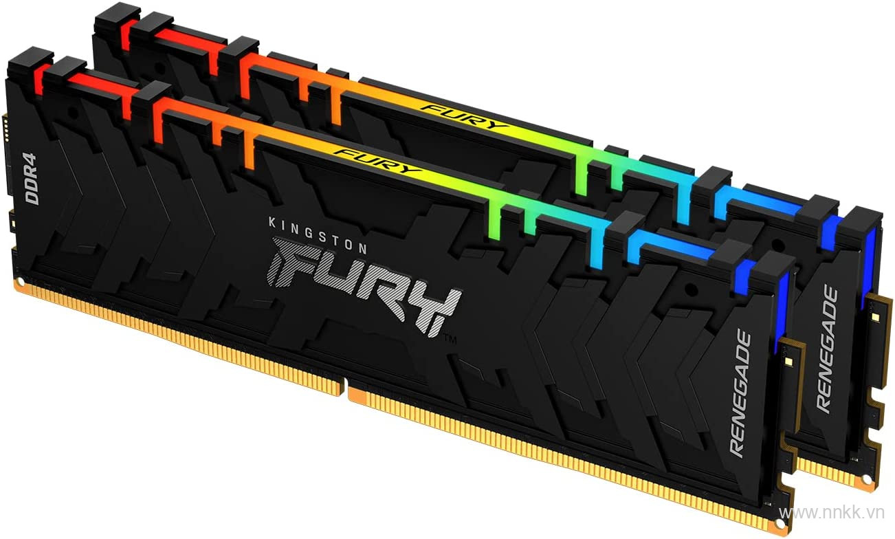 Kingston Fury 16GB 3200MHz DDR4 CL16 DIMM (Kit of 2) FURY Renegade RGB