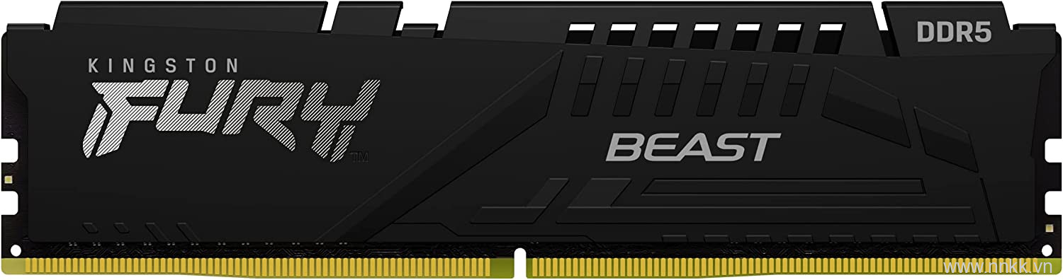 Kingston 32GB 4800MHz DDR5 CL38 DIMM (Kit of 2) FURY Beast Black