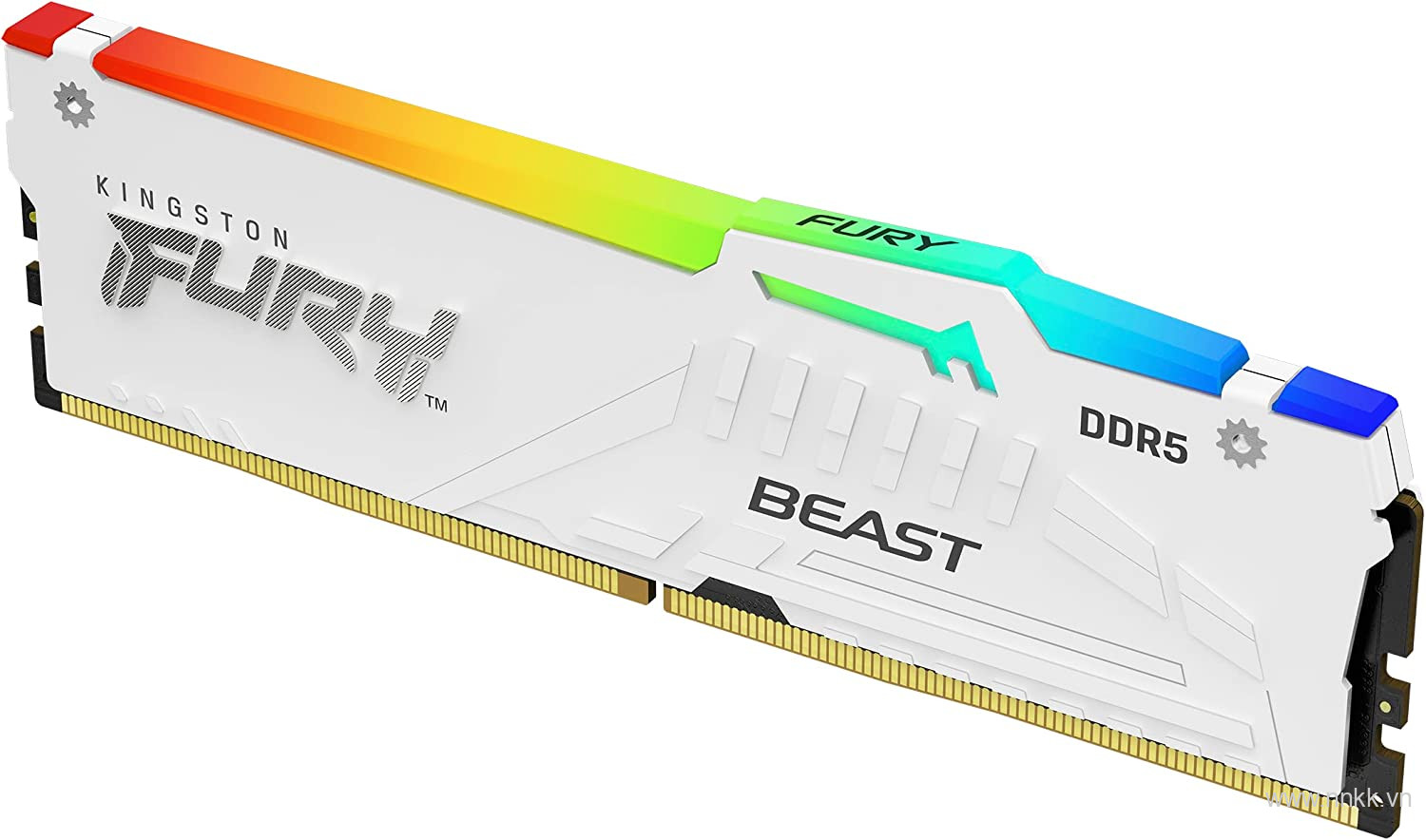 Kingston 32GB 5600MT/s DDR5 CL40 DIMM (Kit of 2) FURY Beast White RGB XMP