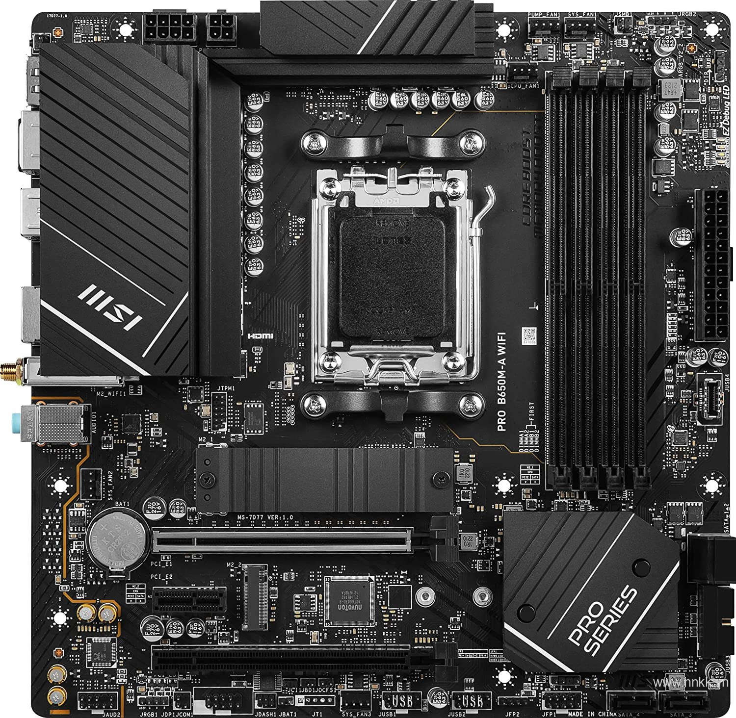 Motherboard MSI PRO B650M-A WIFI - SOCKET AM5