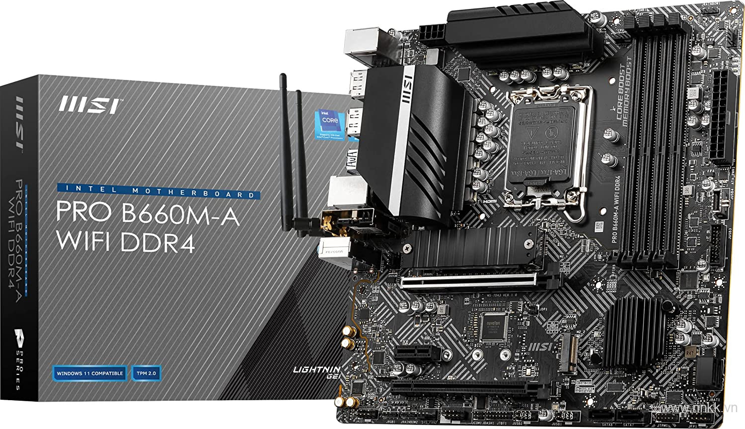 Motherboard MSI PRO B660M-A WIFI DDR4 - SOCKET 1700