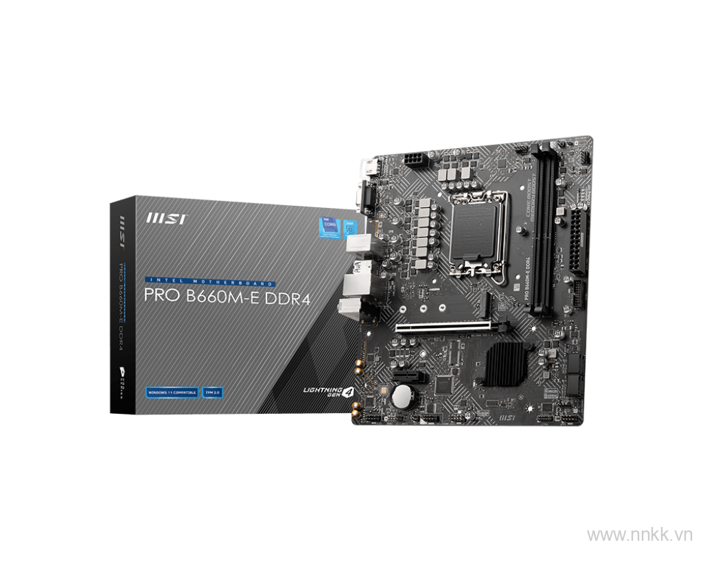 Motherboard MSI PRO B660M-E DDR4 - SOCKET 1700