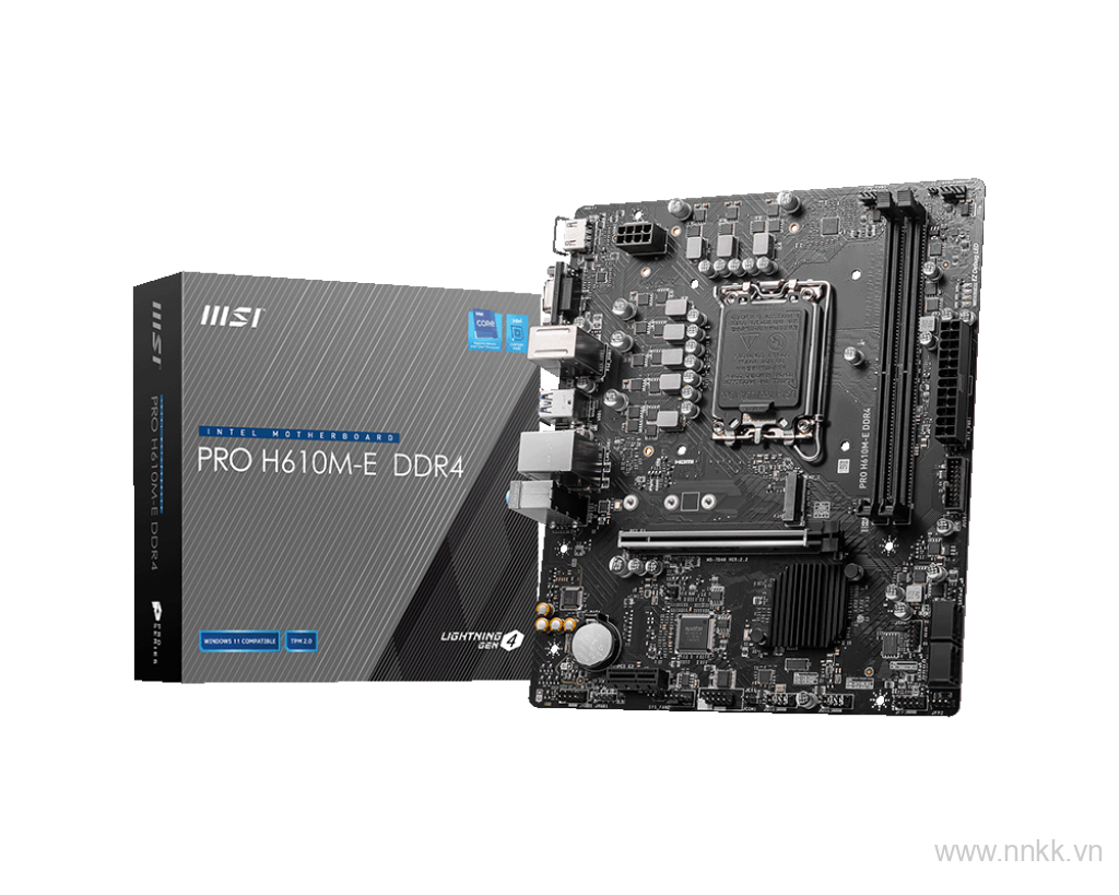 Motherboard MSI PRO H610M-E DDR4 - SOCKET 1700