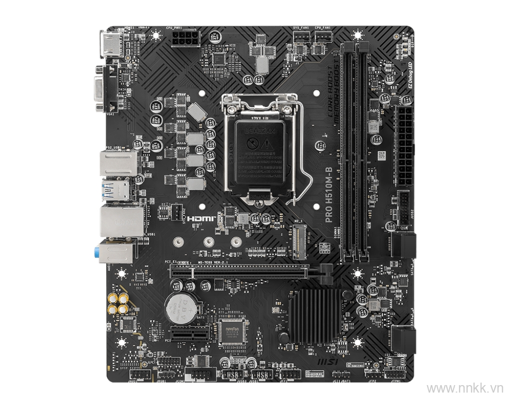 Motherboard MSI PRO H510M-B SOCKET 1200