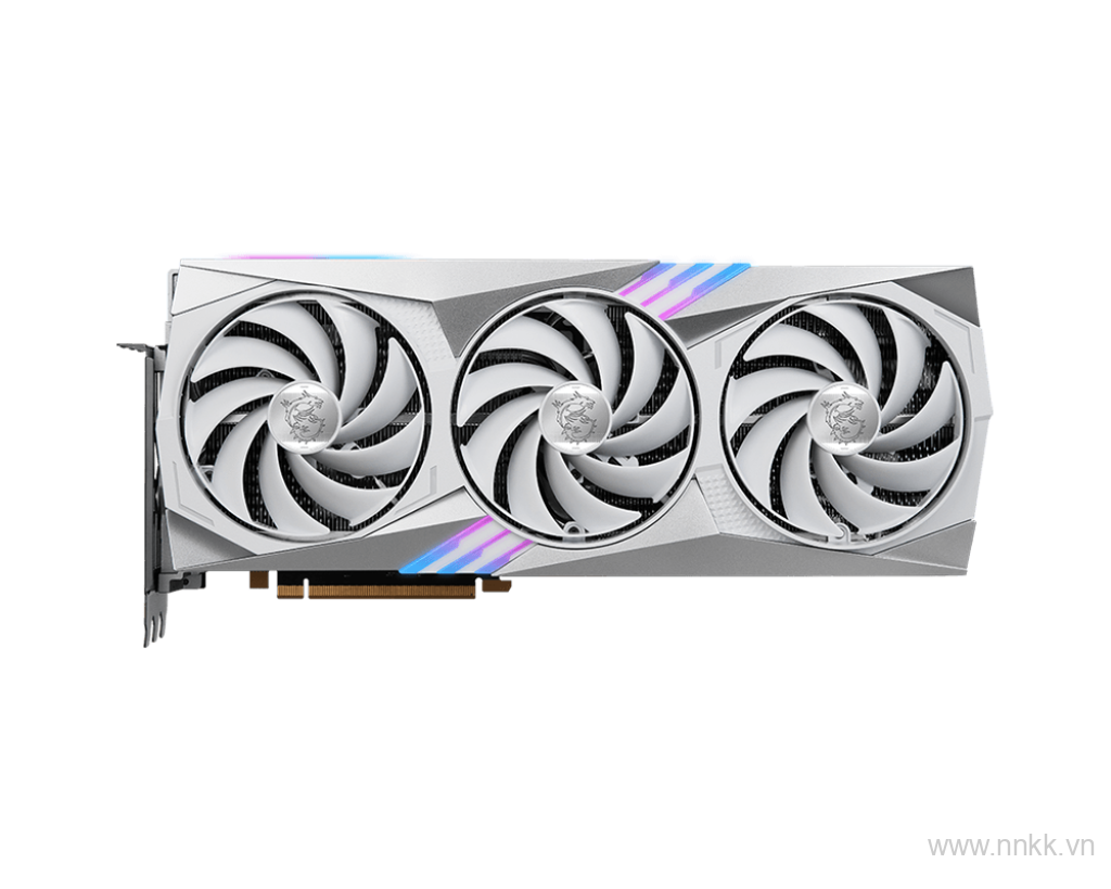 VGA MSI RTX 4080 16GB GAMING X TRIO WHITE