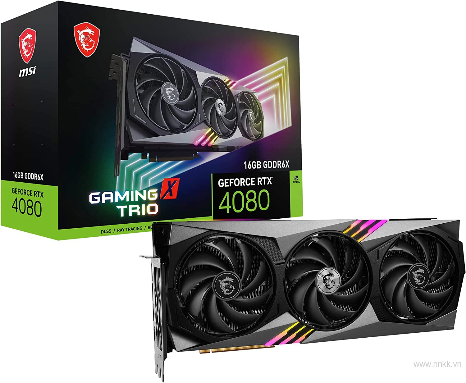 VGA MSI RTX 4080 16GB GAMING X TRIO 