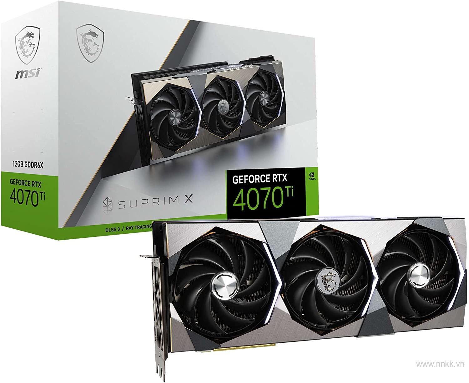 VGA MSI RTX 4070 Ti SUPRIM X 12G