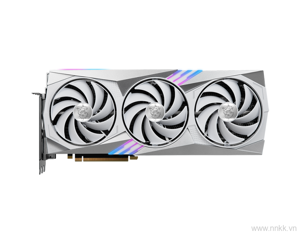 VGA MSI RTX 4070 Ti GAMING X TRIO WHITE 12G