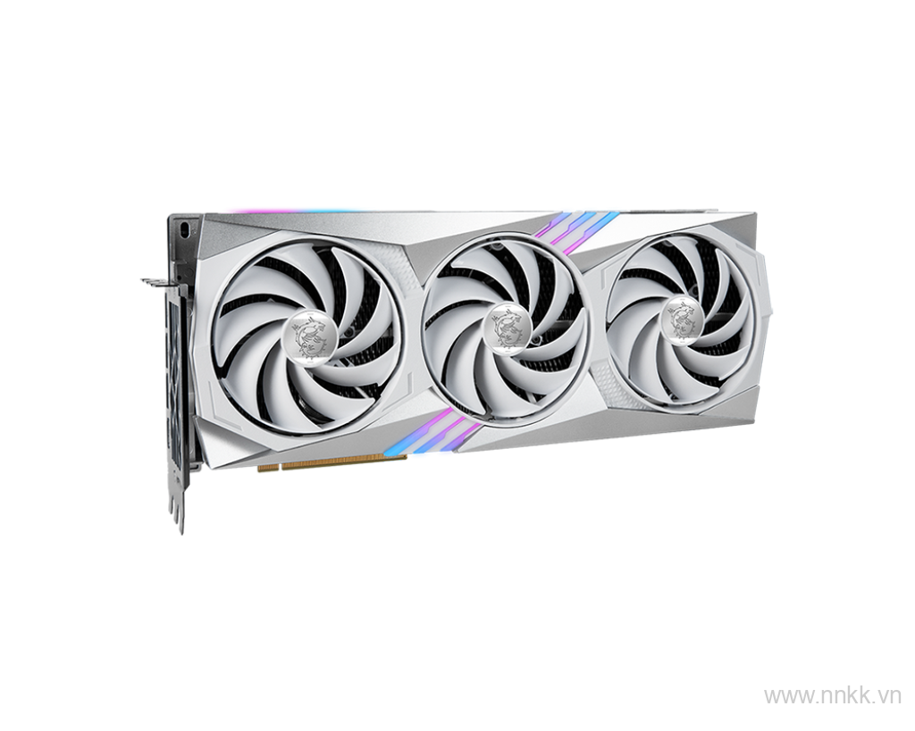 VGA MSI RTX 4070 Ti GAMING X TRIO WHITE 12G