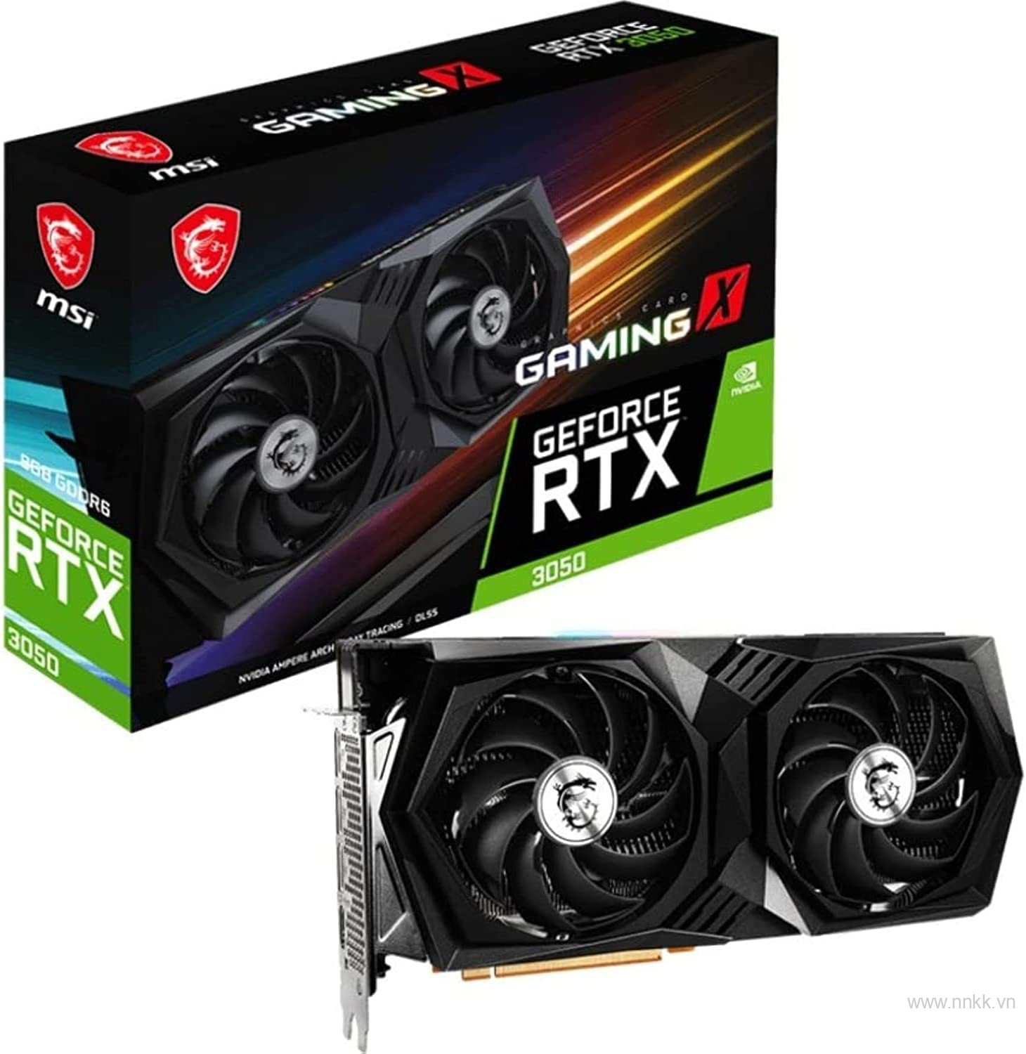 VGA MSI RTX 3050 GAMING X 8G