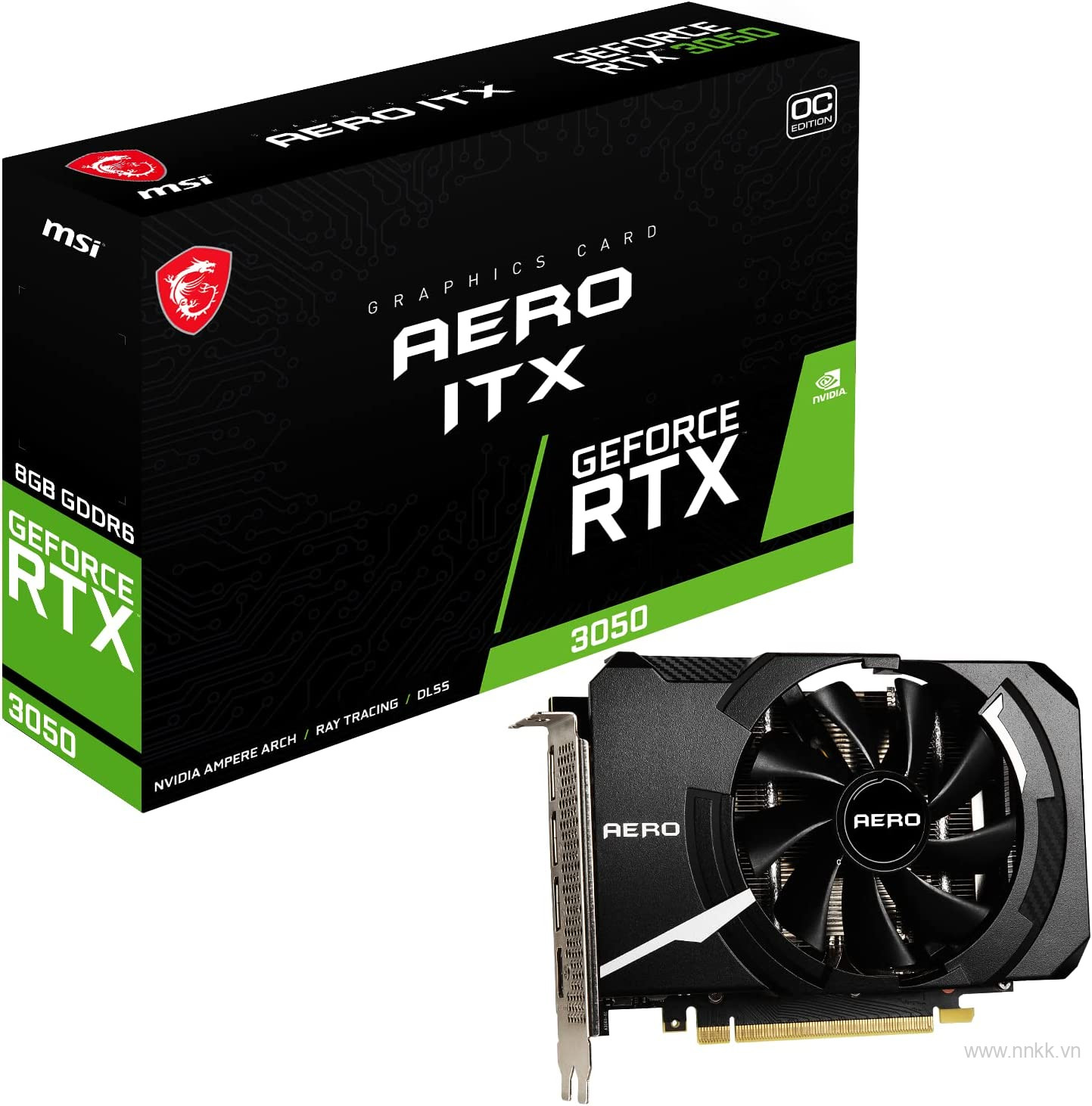 VGA MSI RTX 3050 AERO ITX 8G OC