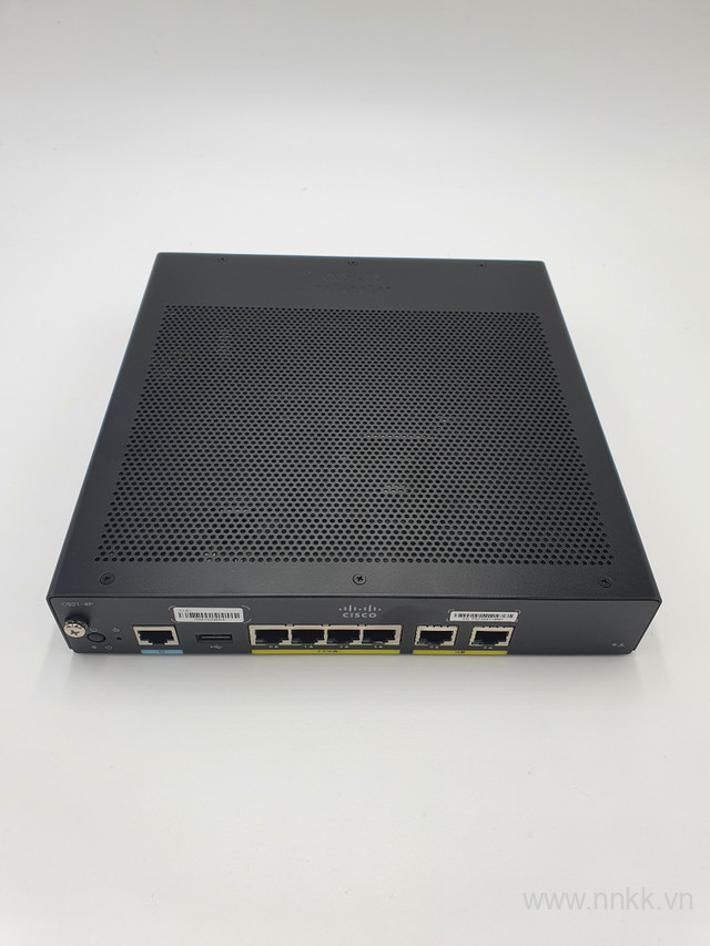 Thiết bị định tuyến Cisco 900 Series Integrated Services Routers (C921-4P)