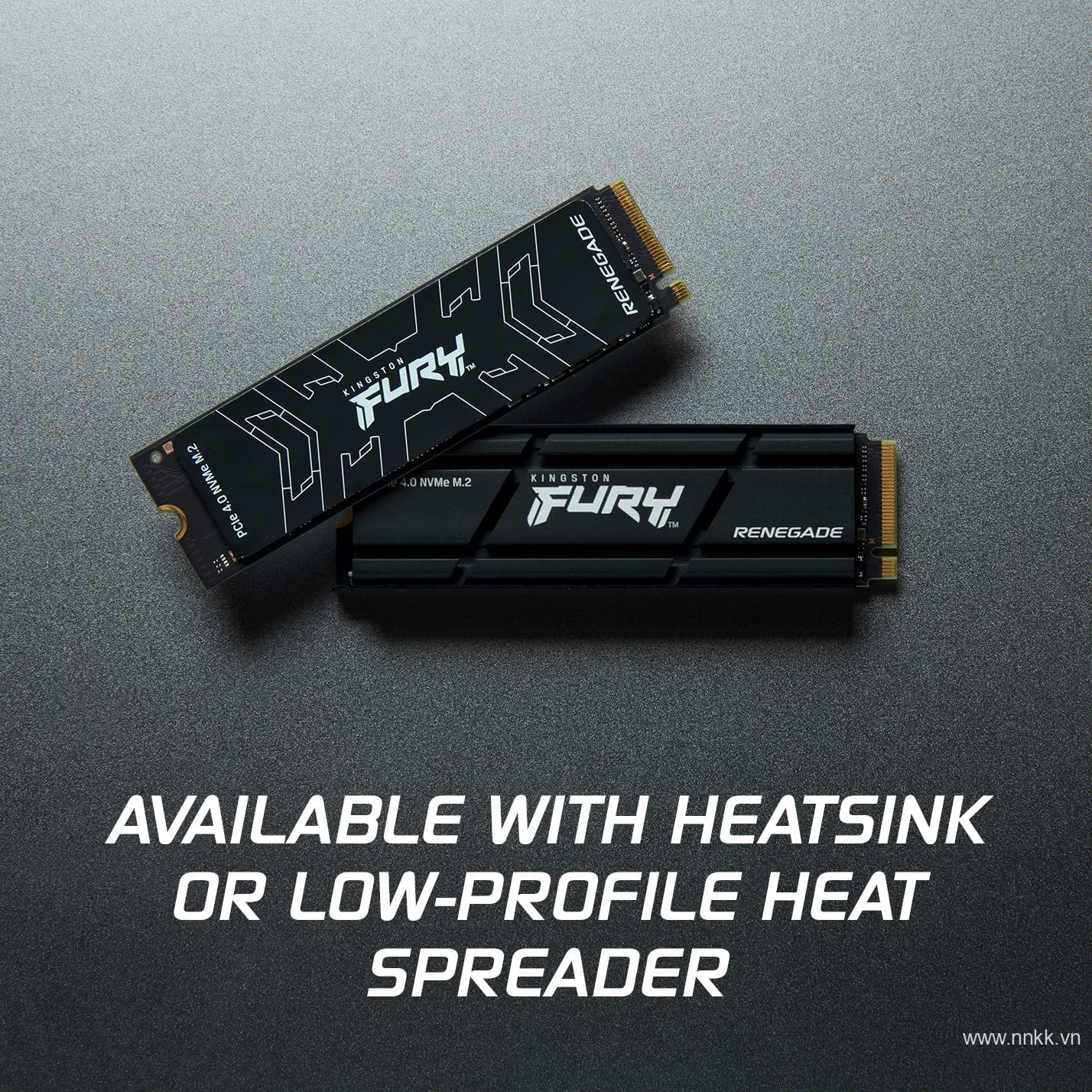 Ổ cứng ssd kingston 500 GB FURY Renegade Heatsink PCIe 4.0 NVMe M.2