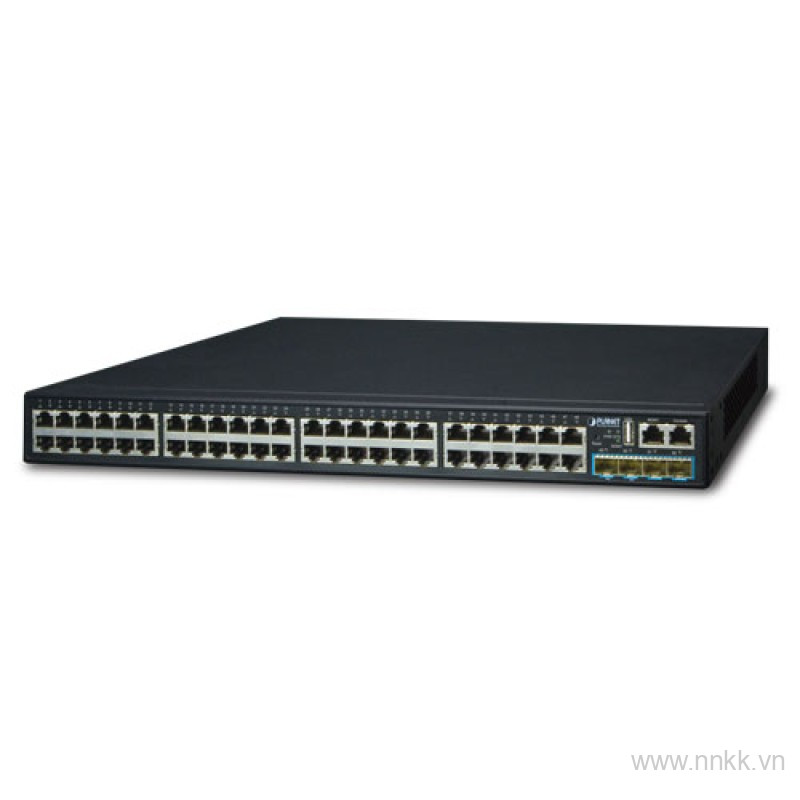 Switch 48 Cổng Layer 3 PLANET SGS-6341-48T4X