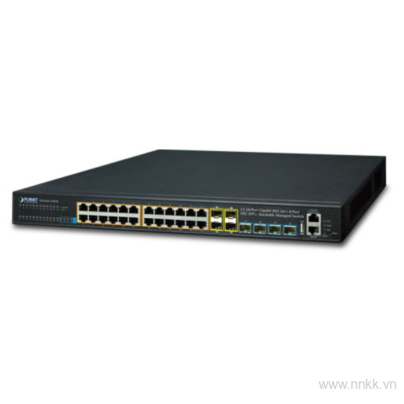 Switch 24 Cổng  PoE+ PLANET SGS-6341-24P4X