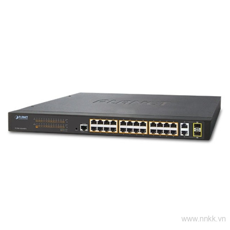 Managed Switch PoE PLANET 24 cổng - FGSW-2624HPS