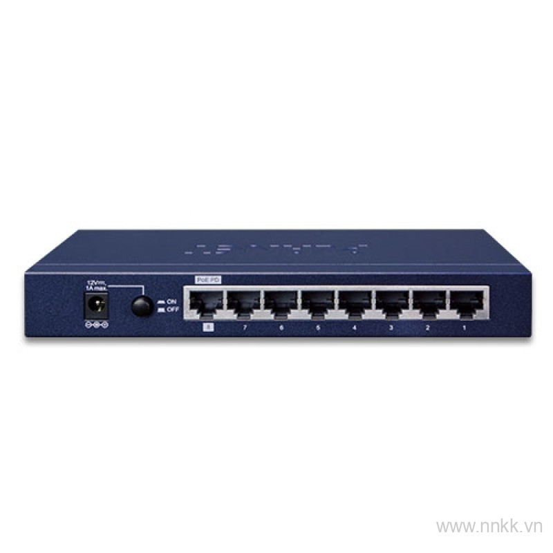 Switch 8 Cổng Gigabit PLANET GSD-1002M, 2 SFP Uplink