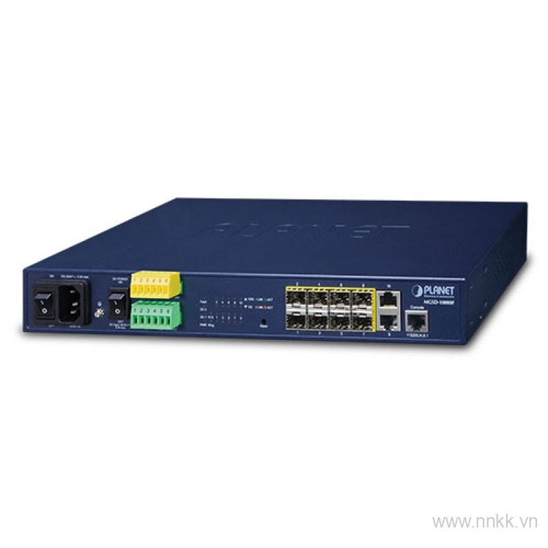 Switch PLANET MGSD-10080F, 8-Port  Managed Metro Ethernet Switch