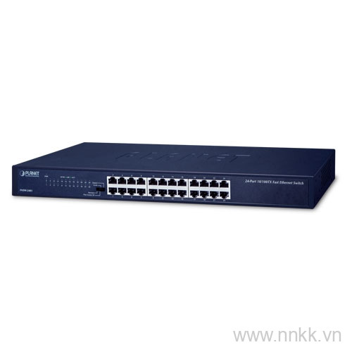 Switch 24 cổng Planet FNSW-2401- TX Fast Ethernet Switch