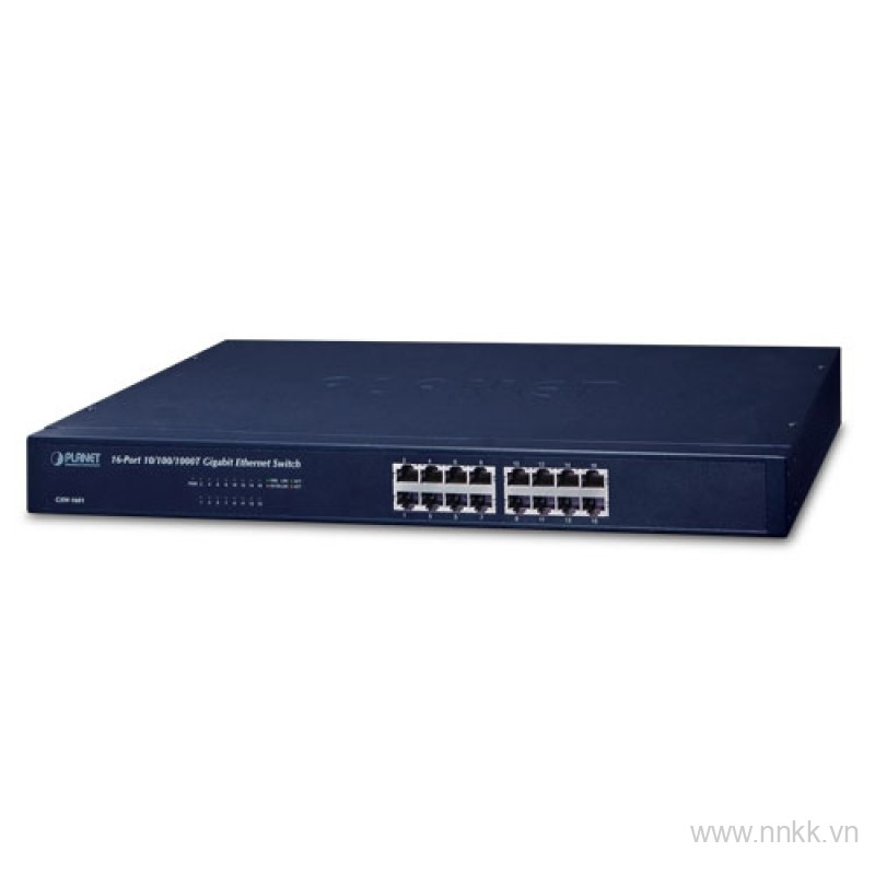 Switch 16-cổng Gigabit Planet GSW-1601