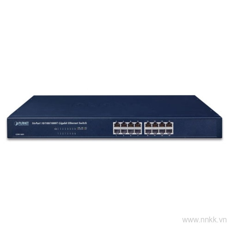 Switch 16-cổng Gigabit Planet GSW-1601