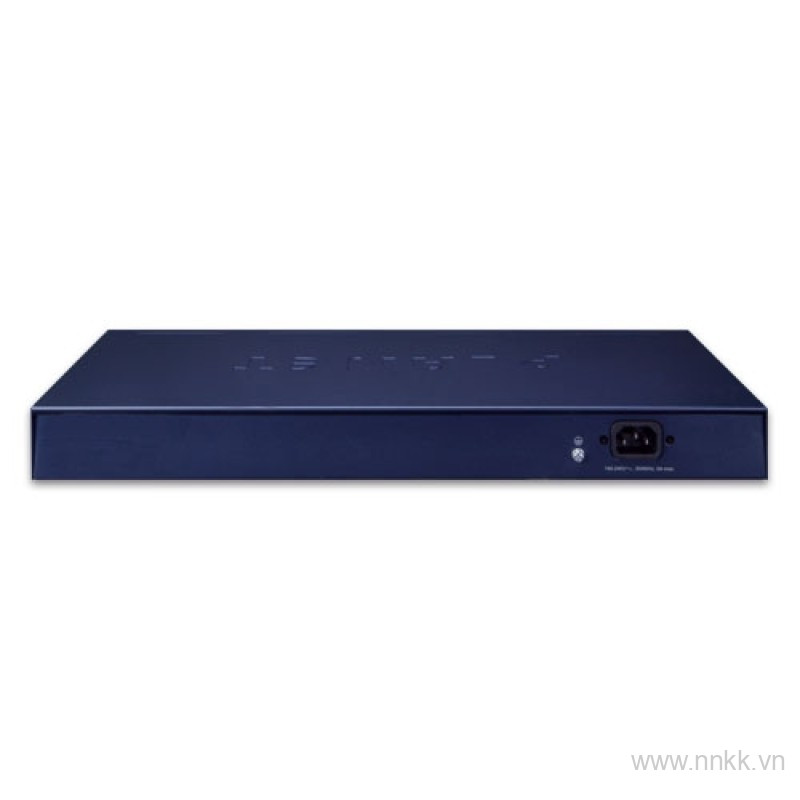 Switch PLANET 24-Port 10/100/1000T 802.3at PoE + 2-Port 1000SX SFP Gigabit Switch with smart color LCD (PoE Budget 300W)