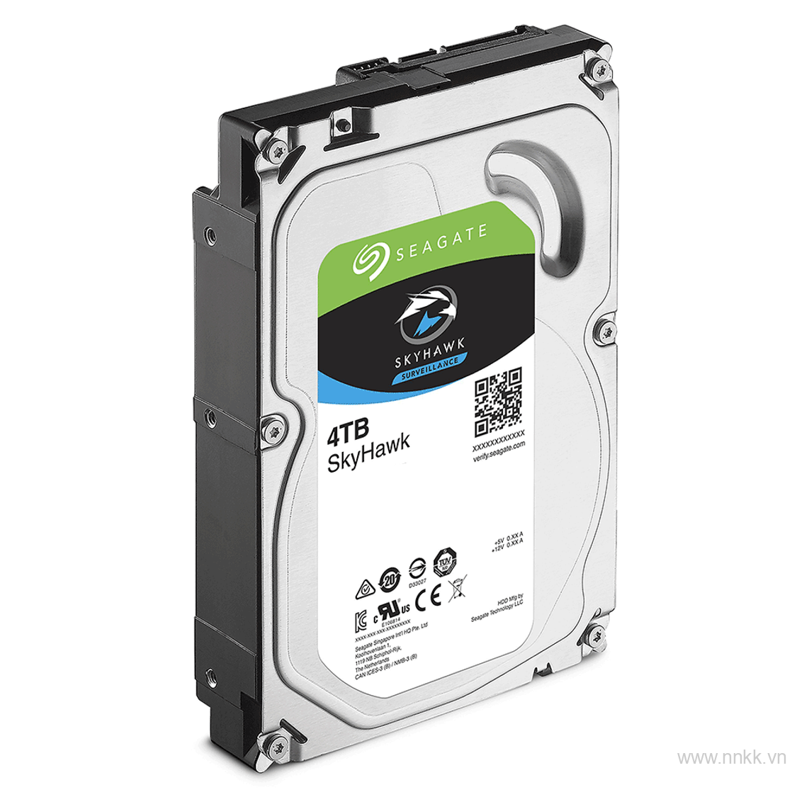 Ổ cứng HDD 3.5" Camera SEAGATE SkyHawk 4TB SATA 5400RPM 256MB - ST4000VX016