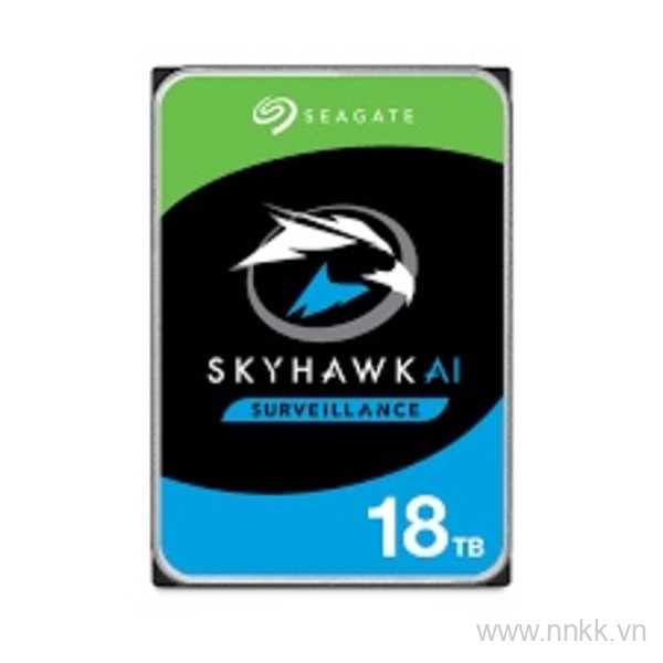 Ổ Cứng Seagate Skyhawk Ai 18TB hỗ trợ ghi hình ảnh chất lượng cao