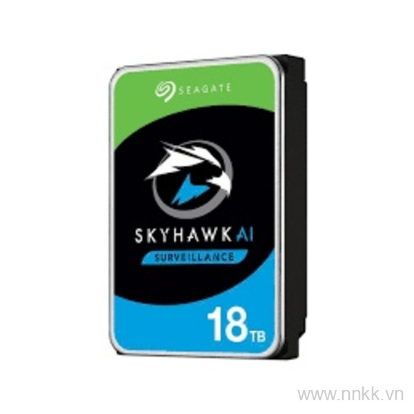 Ổ Cứng Seagate Skyhawk Ai 18TB hỗ trợ ghi hình ảnh chất lượng cao