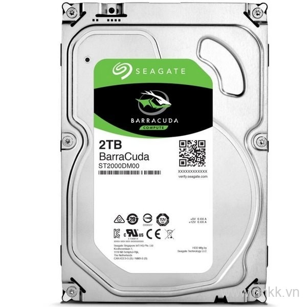 Ổ cứng 3.5 inch HDD 2TB SEAGATE Barracuda ST2000DM008