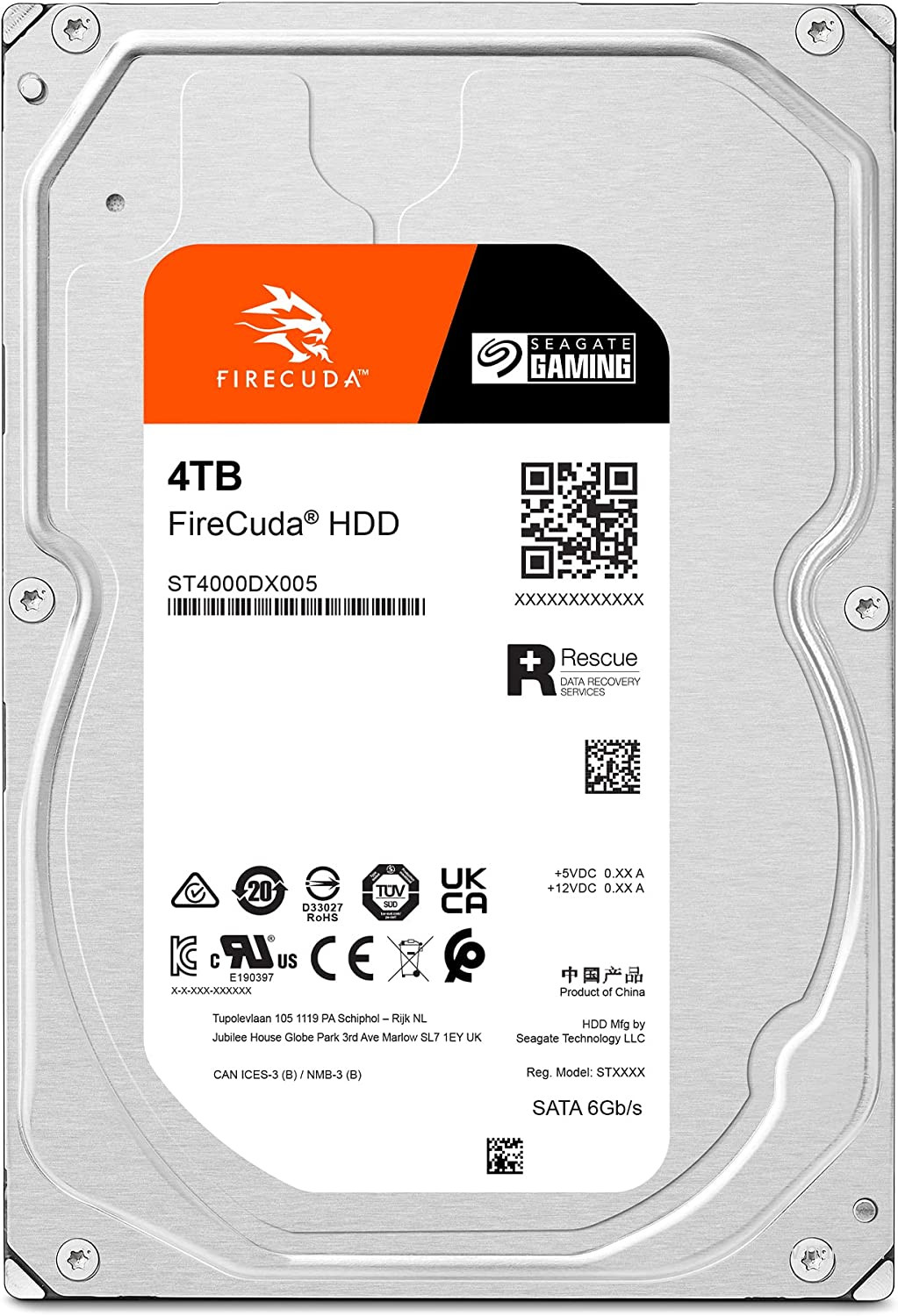 Ổ cứng 3.5 inch HDD 4TBSEAGATE Firecuda ST4000DX005