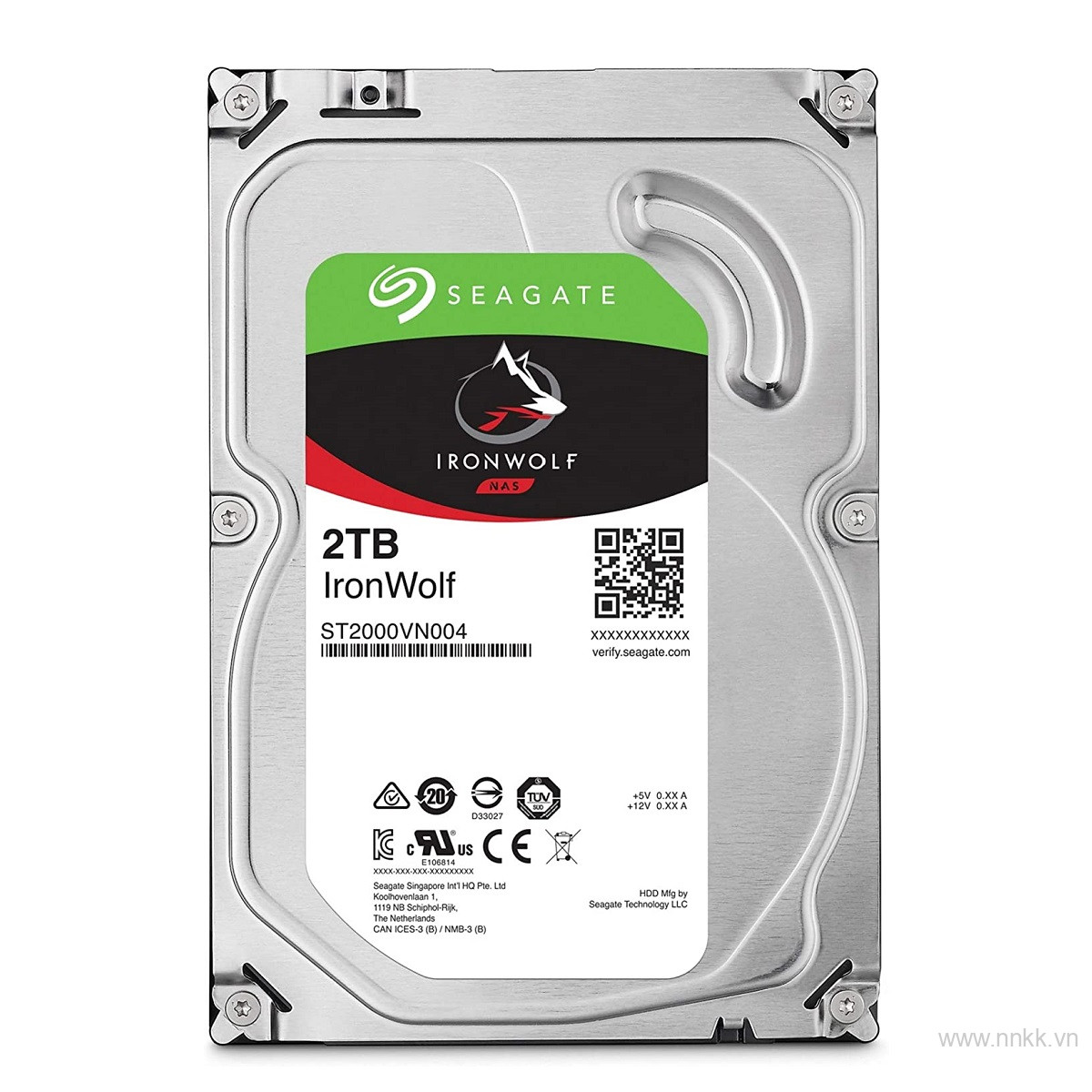 Ổ cứng 3.5 inch HDD 2TB SEAGATE IronWolf ST2000VN004