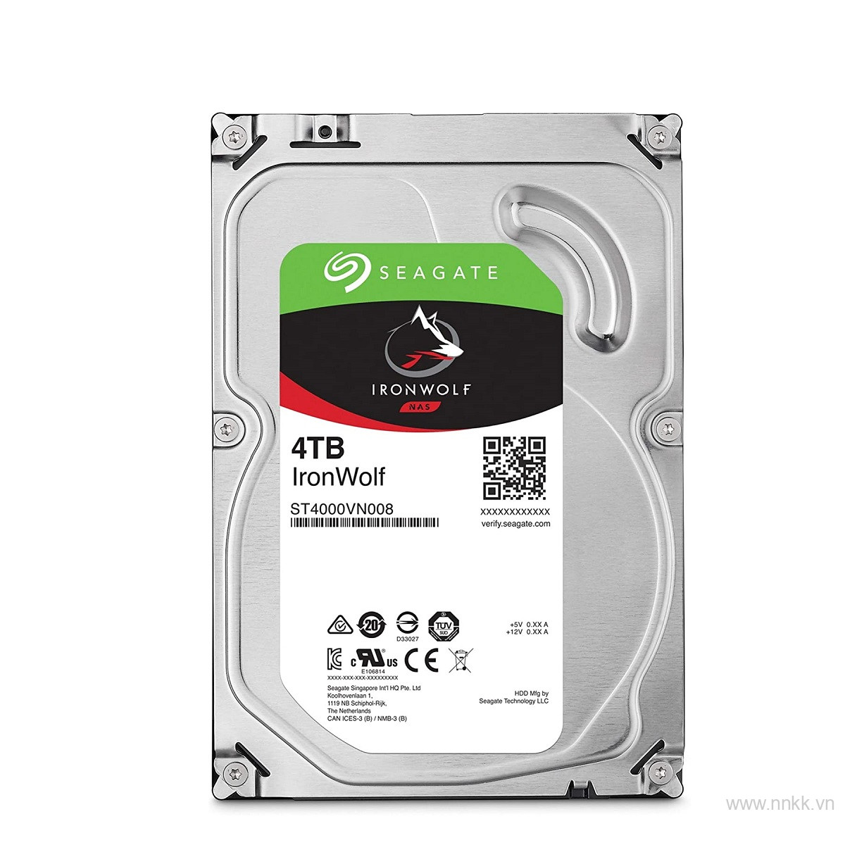 Ổ cứng 3.5 inch HDD 4TB SEAGATE IronWolf ST4000VN006