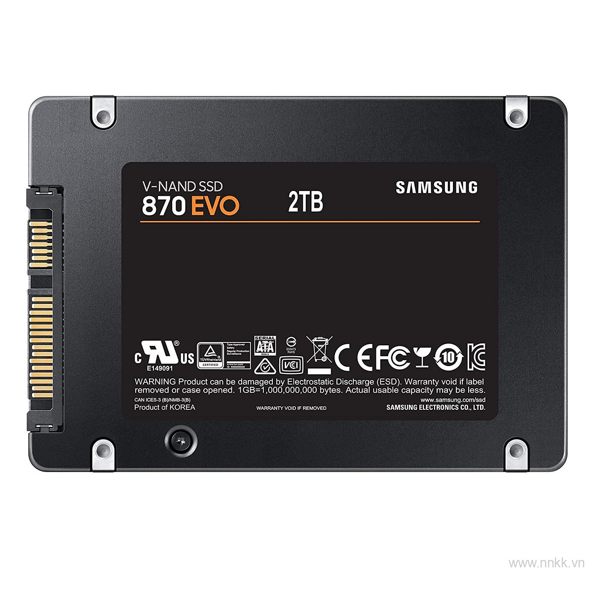 Ổ cứng SSD SamSung 870 EVO 2TB, 2.5 inch  SATA III - MZ-77E2T0BW
