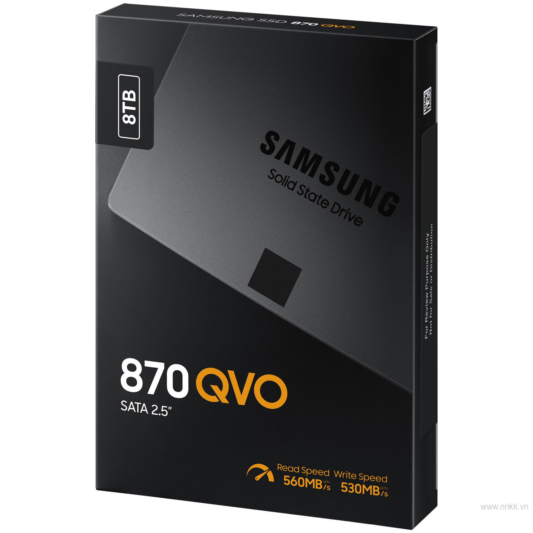 SSD SamSung 870 QVO 8TB, 2.5 inch, SATA III - 4 bit MLC NAND