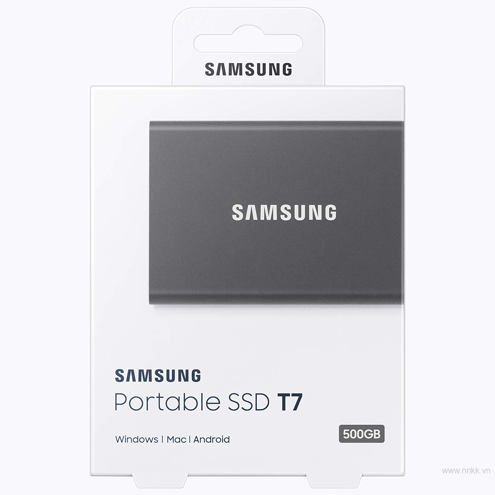 Ổ cứng di động SSD SamSung T7  500GB  màu đen