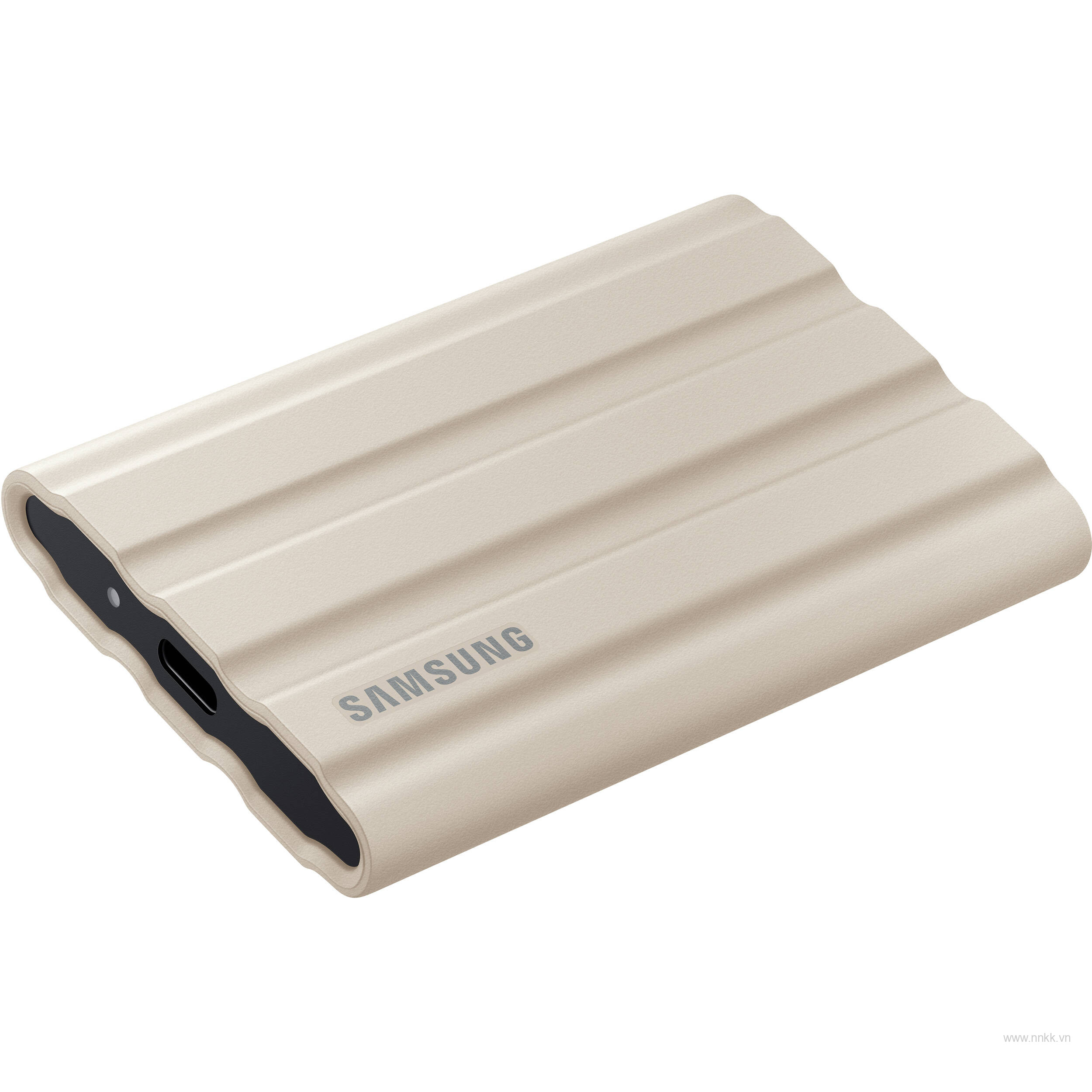 Ổ cứng di động SSD 2TB  SamSung T7 Shield , Màu xám Beige 