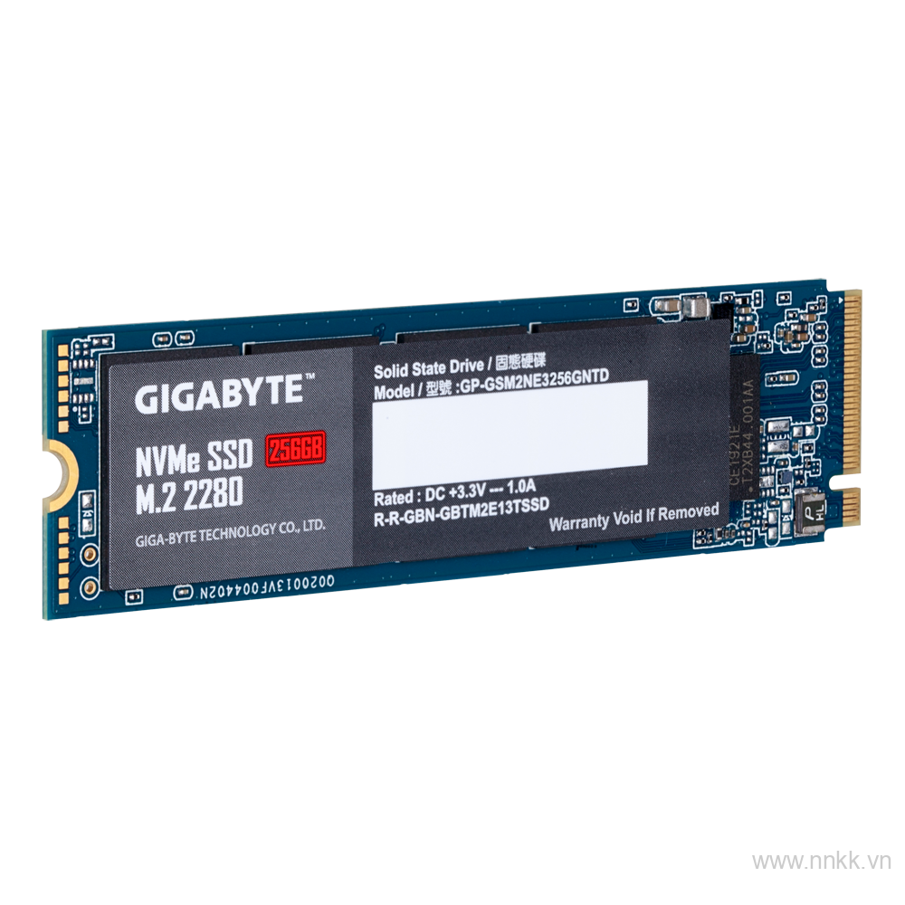 Ổ cứng ssd 256 GB Gigabyte PCI-Express 3.0 x4, NVMe 1.3