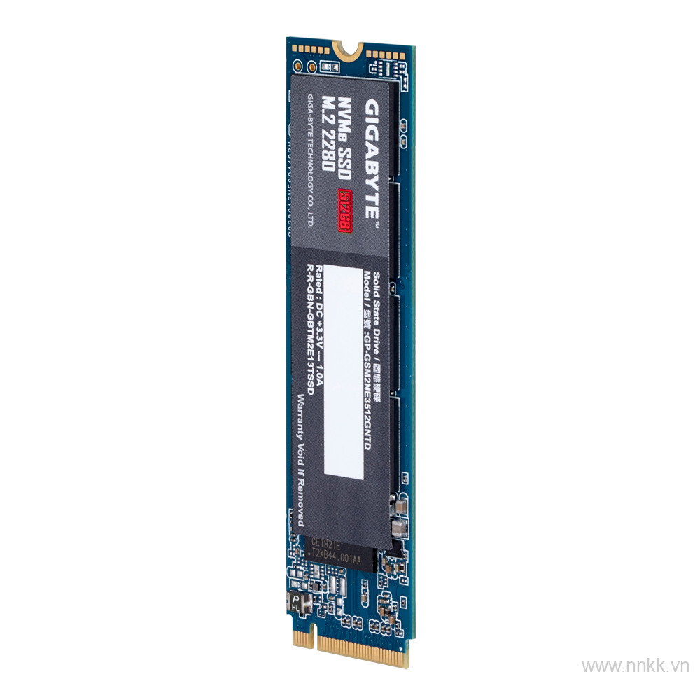 Ổ cứng ssd 512 GB Gigabyte PCI-Express 3.0 x4, NVMe 1.3